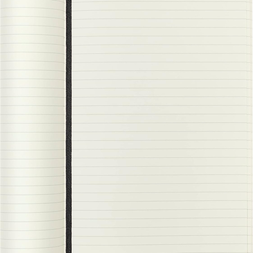 Moleskine bilježnica na crte soft crna expanded 13x21cm 3
