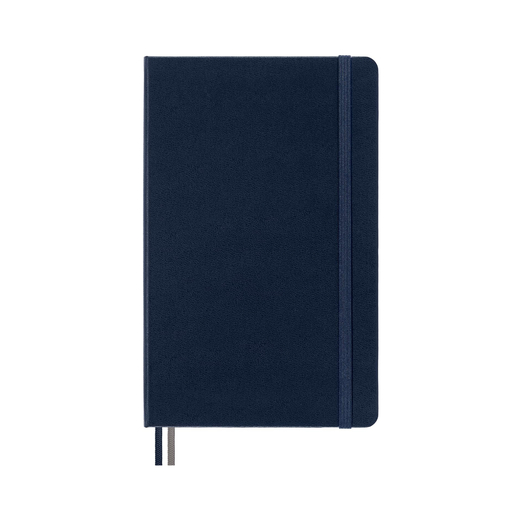 Moleskine bilježnica tvrde korice prazna plava expanded 13x21cm 1