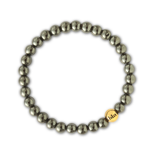 Bla narukvica matrix hematite