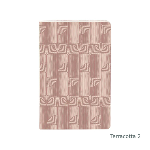 Clairefontaine terracotta bilježnica diktando 11x17cm 1