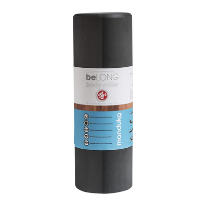 Manduka recycled foam roller thunder