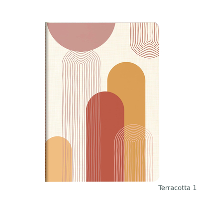 Clairefontaine terracotta bilježnica diktando a5