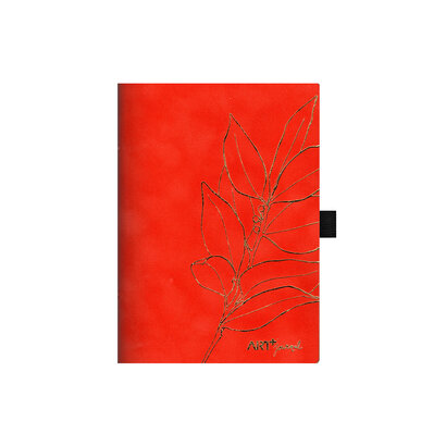 Art+ bilježnica a5 u pamučnoj vrećici narančasta