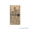 Clairefontaine le cerisier blanc blok 9x18cm bjanko