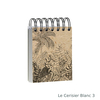 Clairefontaine le cerisier blanc blok 9x11cm bjanko spiralni uvez 2