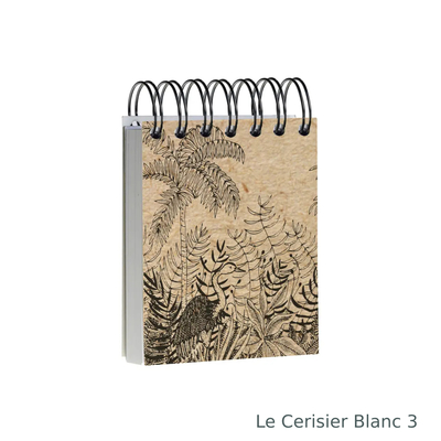 Clairefontaine le cerisier blanc blok 9x11cm bjanko spiralni uvez 2