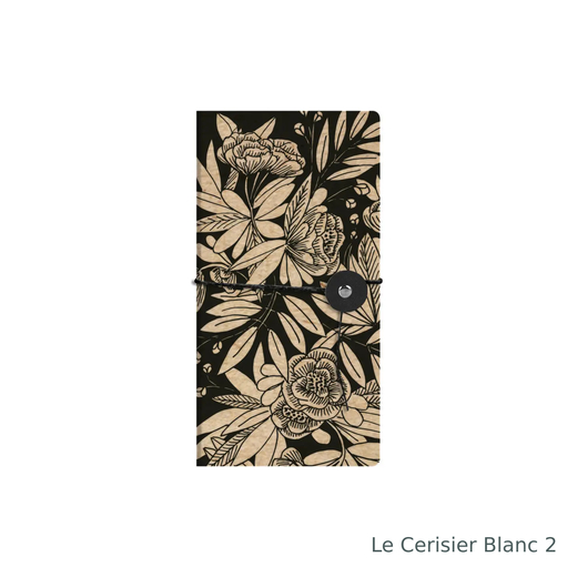 Clairefontaine le cerisier blanc blok 9x18cm bjanko 1