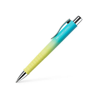 Faber castell kemijska olovka poly ball xb plavo žuta