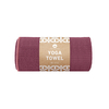 Lotuscrafts ručnik za jogu grip aubergine