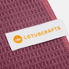 Lotuscrafts ručnik za jogu grip aubergine 2