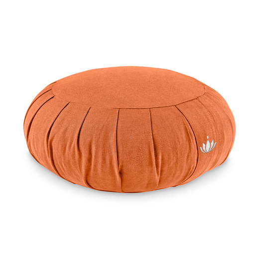 Jastuk za meditaciju zafu 15cm narančasti