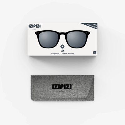 Izipizi sunčane naočale #e black soft grey +0 3