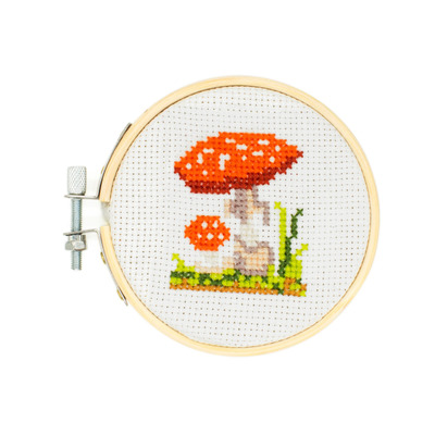 Kikkerland set za izradu goblena mushroom 1