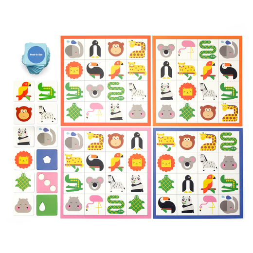 Igra peek a zoo bingo 1