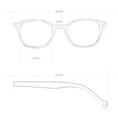 Parafina dioptrijske naočale sena morocco tortoise +2 2