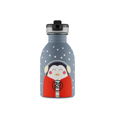 Boca za vodu 24bottles happy penguin 250 ml sportski čep