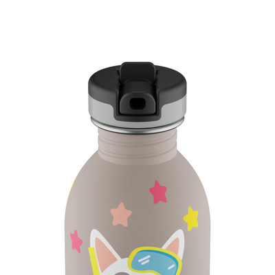 Boca za vodu 24bottles lucky dog 250 ml sportski čep 1