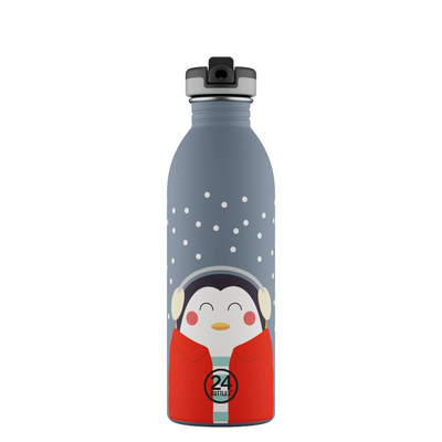 Boca za vodu 24bottles happy penguin 500 ml sportski čep