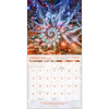 Zidni kalendar 2025 fractal cosmos 1