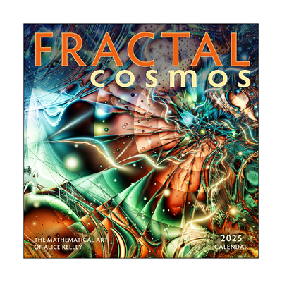 Zidni kalendar 2025 fractal cosmos