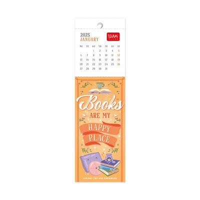 Legami kalendar bookmark book lovers 2025. 1