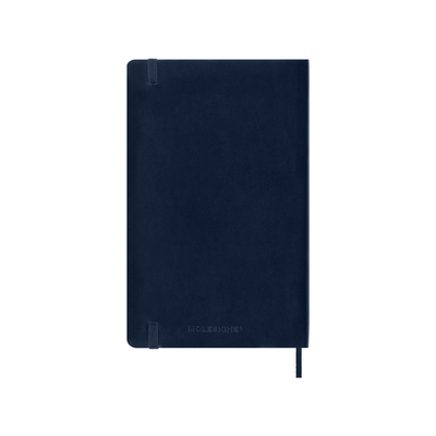 Moleskine dnevni planer 2025 meke korice 9x14cm plavi 5