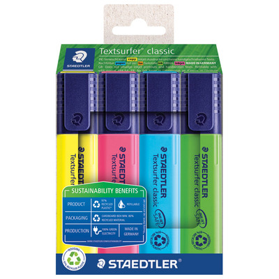 Staedtler signir 1 5mm classic reciklirani set 4