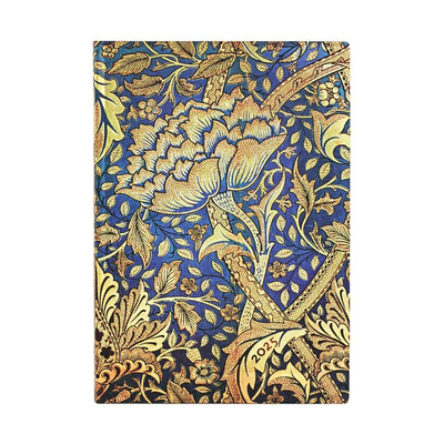 Paperblanks midi tjedni planer 2025. horizontalni morris windrush 12,5x18cm