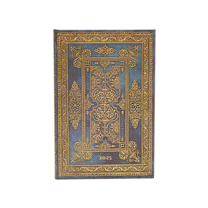 Paperblanks mini tjedni planer 2025. horizontalni blue luxe 9,5x14cm