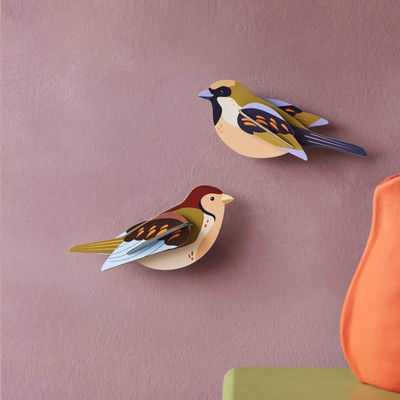 Zidni dekor sparrows 2