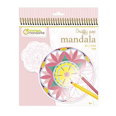 Avenue mandarine graffy blok mandala djevojčica