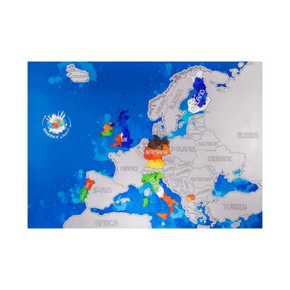 My travel map europa 1