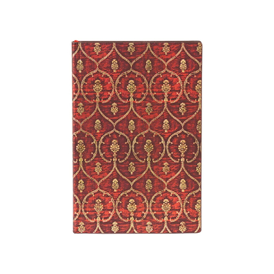 Paperblanks mini notes s gumicom red velvet 9x14cm