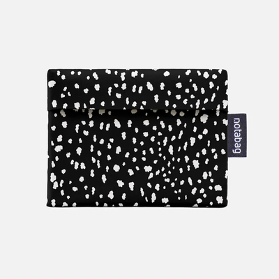 Notabag tote torba black sprinkle 2