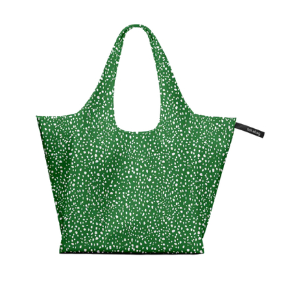 Notabag tote torba green sprinkle