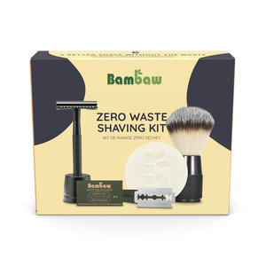 Bambaw set za brijanje crni