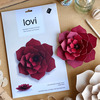 Lovi cvijet tamno crveni 15cm 1