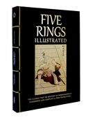 Five rings illustrated