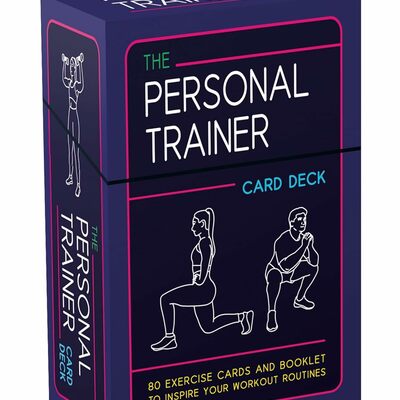 Personal trainer card deck