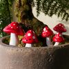 Gift republic vrtna dekoracija mushroom plant markers 2
