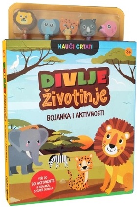 Nauci crtati divlje zivotinje