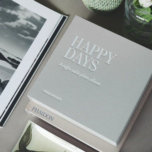 Printworks fotoalbum happy days srebrni 2