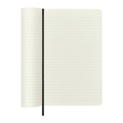 Moleskine bilježnica na crte meke korice 13 x 21 crna 2