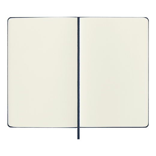 Moleskine bilježnica prazna tvrde korice 13x21cm plava 2