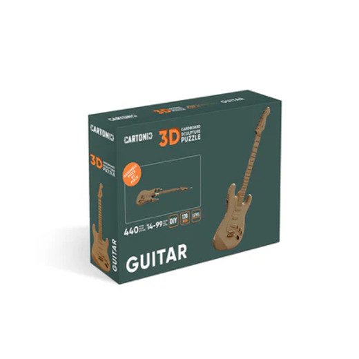 Cartonic 3d puzzle gitara 2