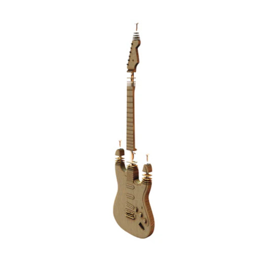Cartonic 3d puzzle gitara 1
