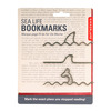 Kikkerland set bookmarkera sea life