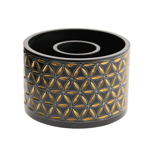 Berk držač za snop bijele kadulje flower of life