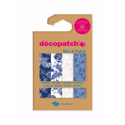 Decopatch papiri collection nijanse plave