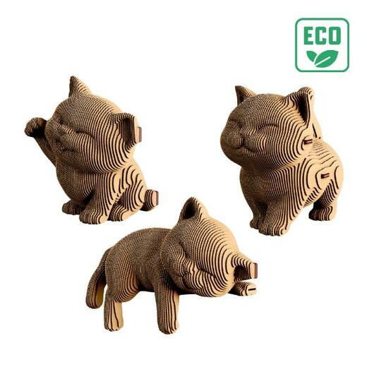 Cartonic 3d puzzle mačići 3 kom 1